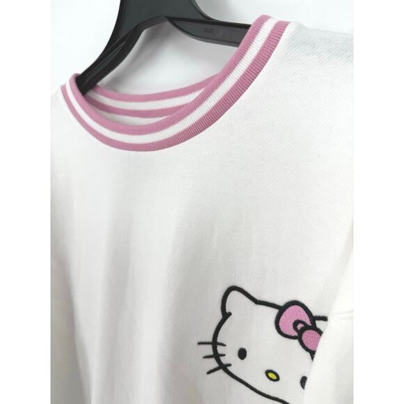 New Hello Kitty 50th Anniversary Fleece Graphic Sweater - Picture 8 of 10
